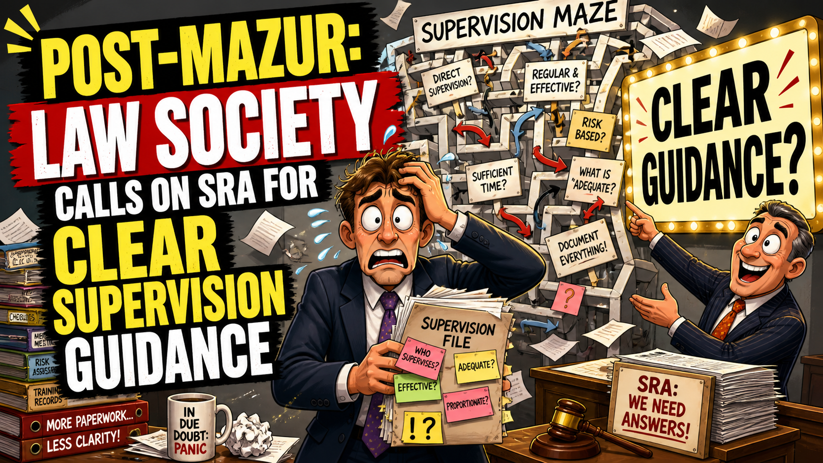 Post-Mazur: Law Society calls on SRA for clear supervision guidance