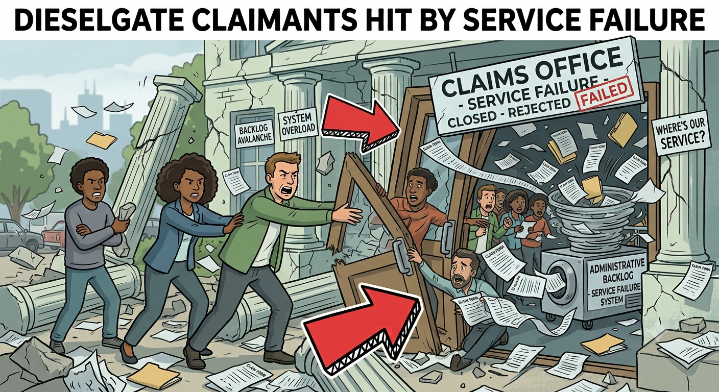 Dieselgate Claimants hit by Service Failure