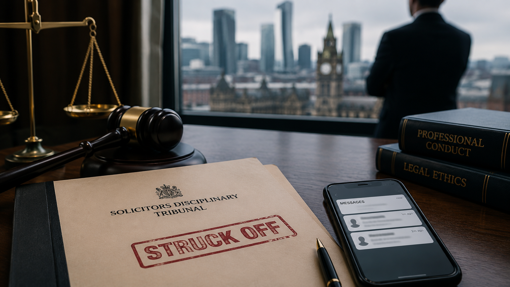 Manchester Solicitor Struck Off over Unwanted Messages